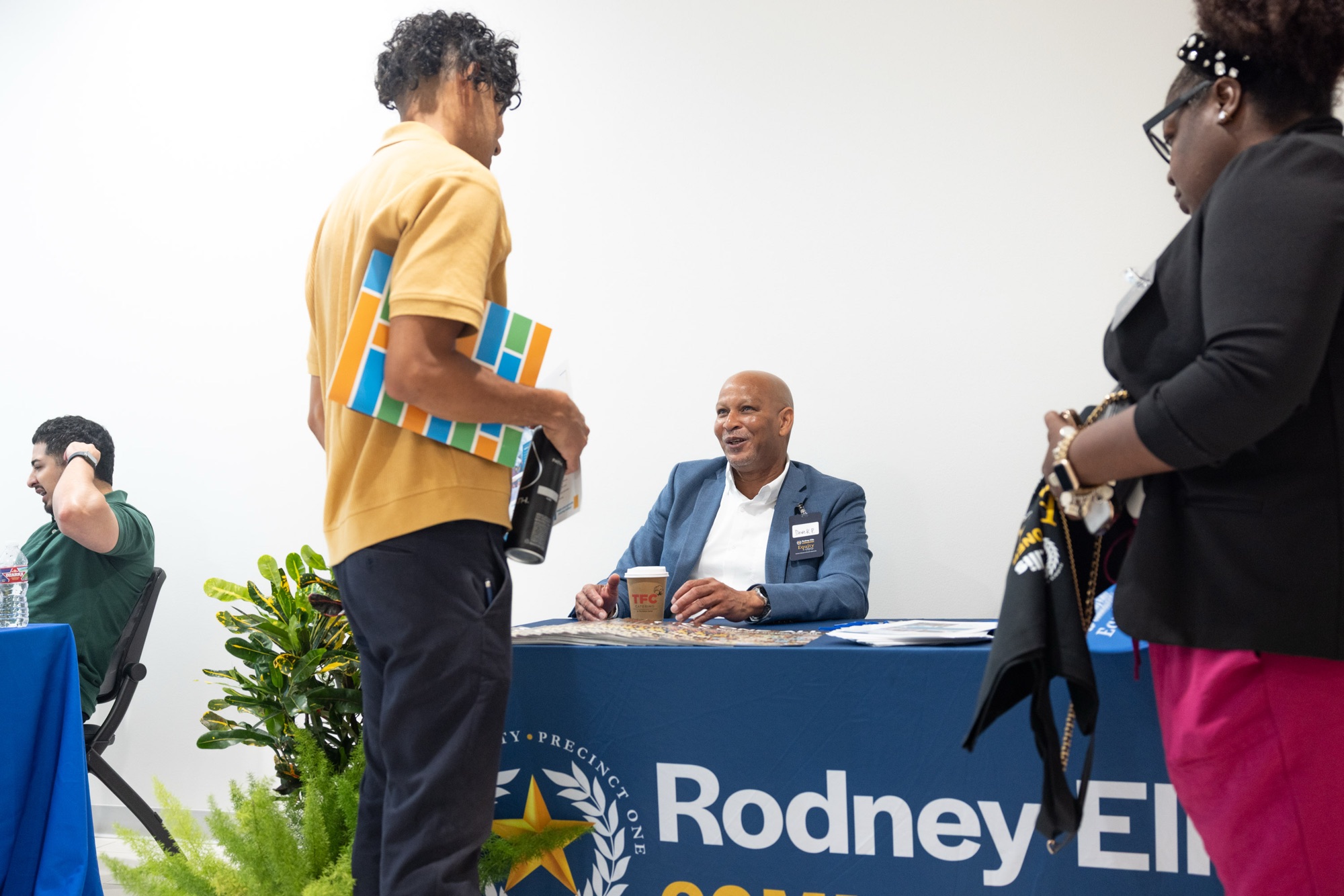 Photo from the Harris County Business Summit for the Office of Commissioner Rodney Ellis